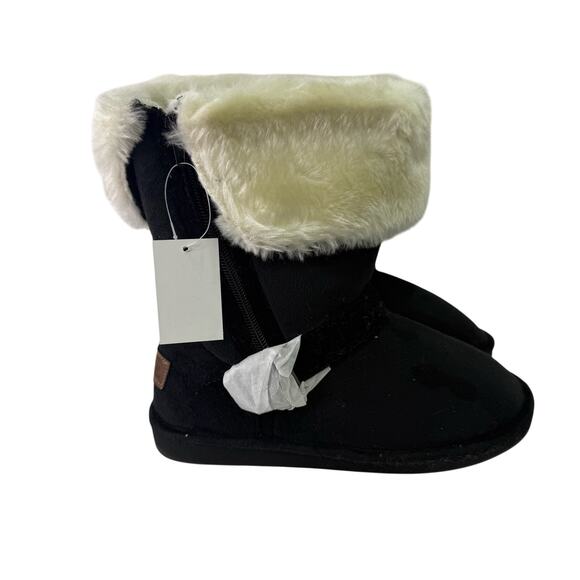 Easy USA Women’s Winter Boots sz 6 Warm Fold-Over Fur NEW # M520 - Picture 5 of 7